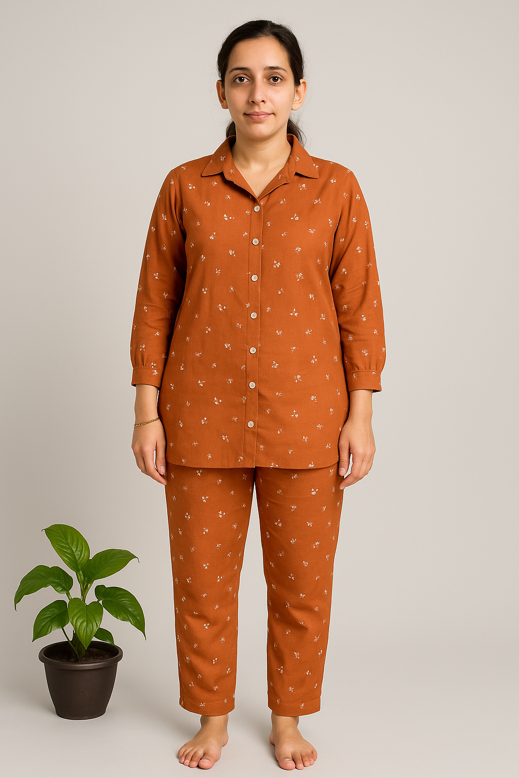 Effortless Style Meets Everyday Comfort: The Cotton Muslin Co-ord Set Every Woman Needs