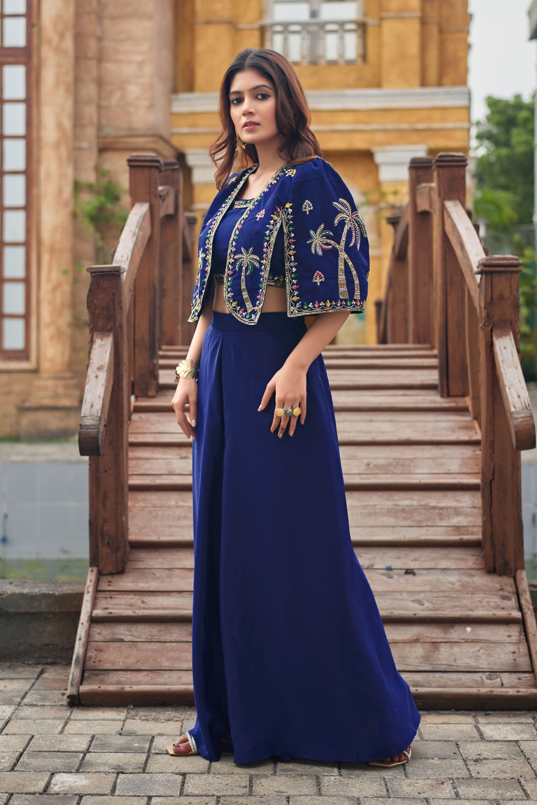 koti-plazo-blouse-blue-3pc-marridge-function-part-festival-occasion-trending-design-outfit