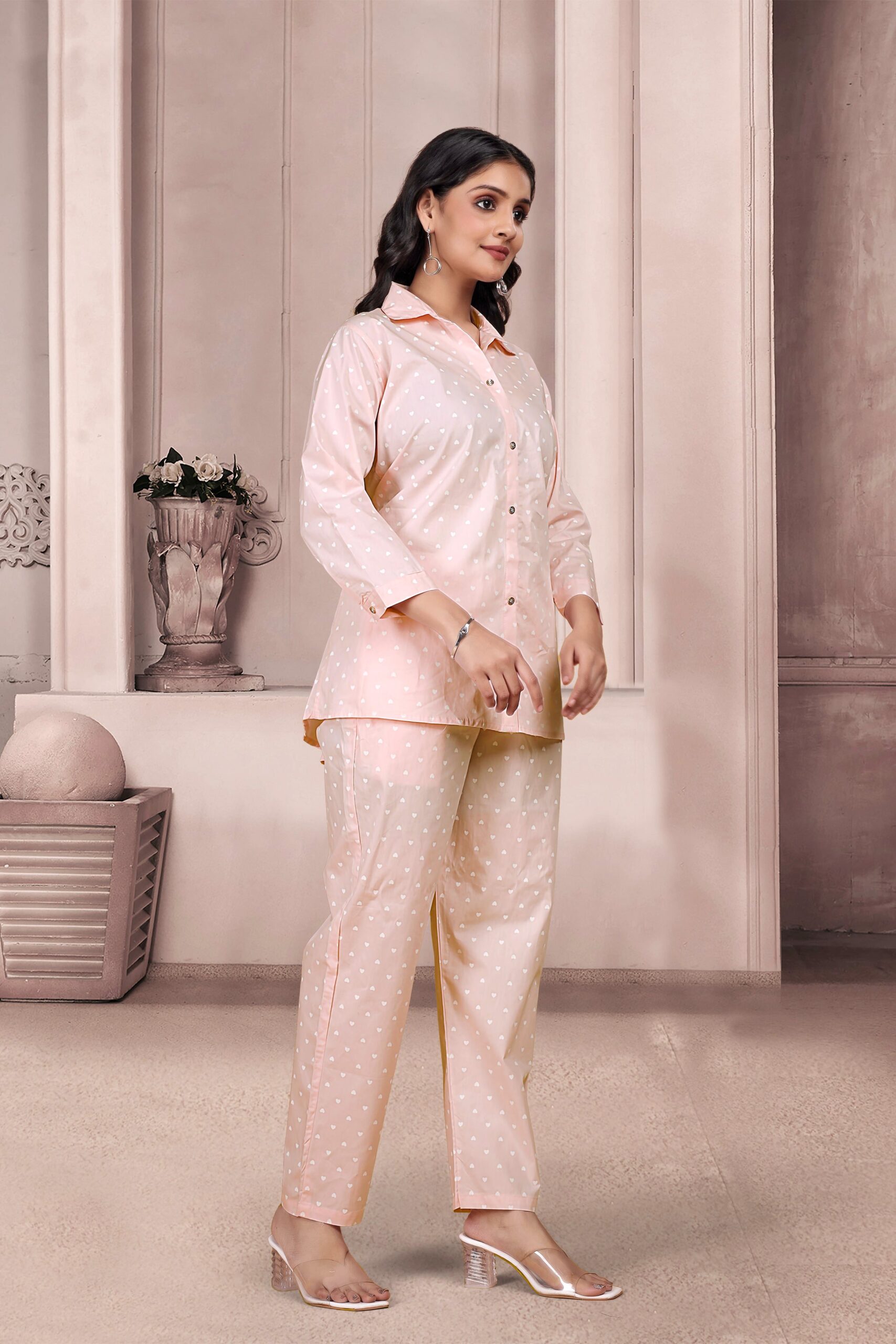 pink-cord-set-100-export-quality-cotton-for-casual-party-regular-wear-function-diwali